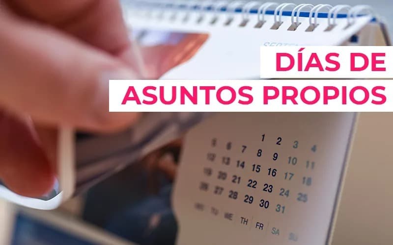 ¿Los trabajadores incluidos en un ERTE tienen derecho a disfrutar de los días de asuntos propios establecidos por Convenio Colectivo?